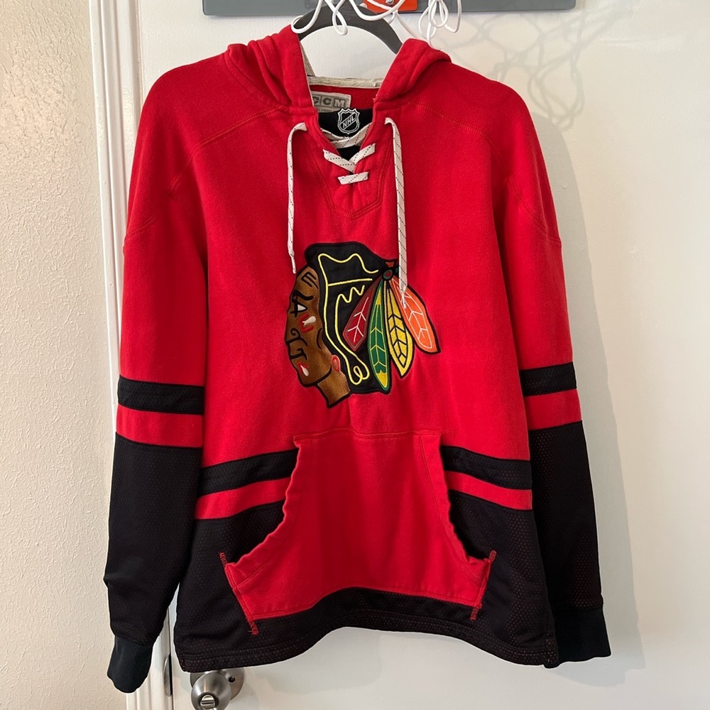Vintage Chicago Blackhawks Hockey Jumper